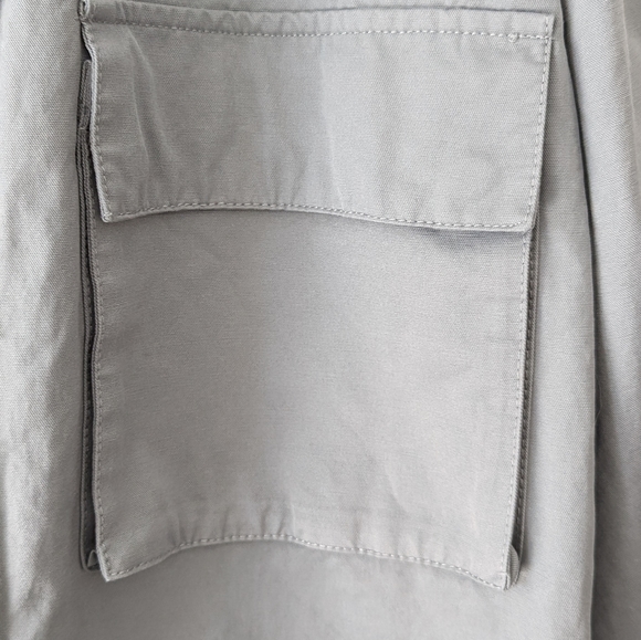 Zara Men's cotton canvas jacket - Picture 3 of 15